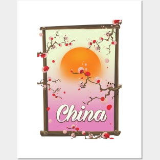 China Cherry Blossom Posters and Art